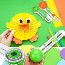 Ladda upp bild till gallerivisning, Enkel rund skärkniv i plast Modell