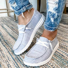 Ladda upp bild till gallerivisning, Sneakers i canvas för kvinnor