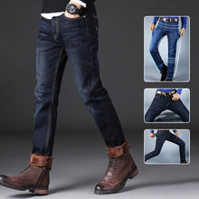 Ladda upp bild till gallerivisning, Male Loose Stretchy Denim Straight Pants