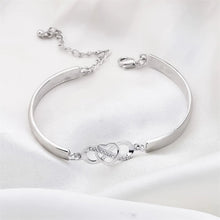 Ladda upp bild till gallerivisning, Kom alltid ihåg att jag älskar dig mamma Forever Love Hjärt Armband