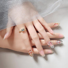 Ladda upp bild till gallerivisning, Ring med fingertopp