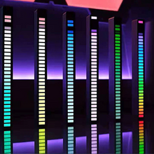 Ladda upp bild till gallerivisning, RGB bilbländande ljudkontrollerat LED -ljus