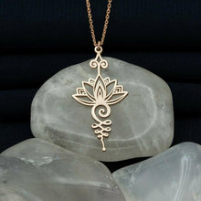 Ladda upp bild till gallerivisning, Lotusblomma halsband