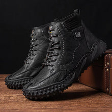 Ladda upp bild till gallerivisning, Män Retro Halkfria Casual Stövlar
