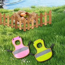 Ladda upp bild till gallerivisning, Justerbar hönssele och reflexväst för hönor som husdjur