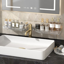 Ladda upp bild till gallerivisning, Väggmonterad hörnhylla utan stansning