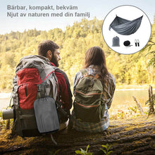 Ladda upp bild till gallerivisning, Utomhus camping hängmatta set