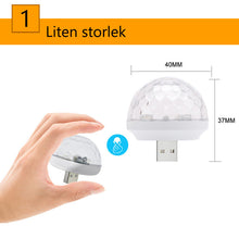 Ladda upp bild till gallerivisning, USB Mini Svampljus