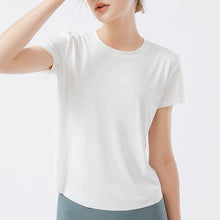 Ladda upp bild till gallerivisning, Utskärning vacker back yoga T-shirt