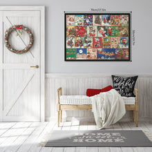 Ladda upp bild till gallerivisning, đŠđ§©Julens adventskalender med 1000 bitars pussel