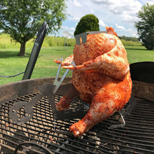 Ladda upp bild till gallerivisning, Kycklinghållare för BBQ