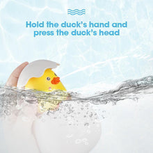 Ladda upp bild till gallerivisning, Hatching Duckling Spray Bath Toy