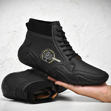 Ladda upp bild till gallerivisning, Mode läder stövlarcasual skor