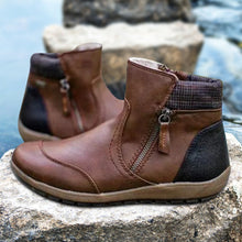 Ladda upp bild till gallerivisning, Vattentäta stövlar med dragkedja för kvinnor