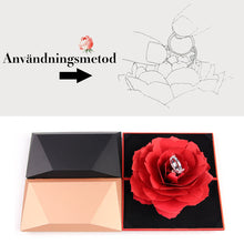 Ladda upp bild till gallerivisning, 3D Rose Ring Box