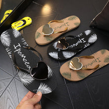 Ladda upp bild till gallerivisning, Hjärtflip flops för kvinnor