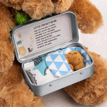 Ladda upp bild till gallerivisning, Teddy Bear in a Tin Box