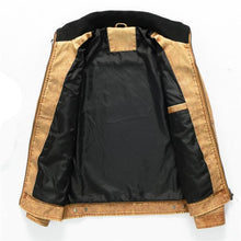 Ladda upp bild till gallerivisning, Rodeo skinnjacka i vintagestil