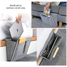 Ladda upp bild till gallerivisning, Förvaringsväska av filt för soffa och sängkant