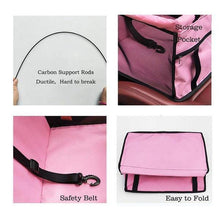 Ladda upp bild till gallerivisning, Upgrade Portable Pet Car Booster Seat