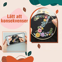Ladda upp bild till gallerivisning, Bokstäver Broderi | Gör det själv- paket
