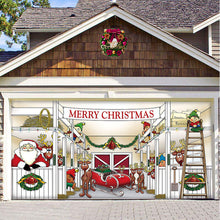 Ladda upp bild till gallerivisning, Julbanner prydnad för garageport