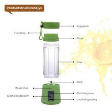 Ladda upp bild till gallerivisning, Bärbar USB elektrisk juicepress