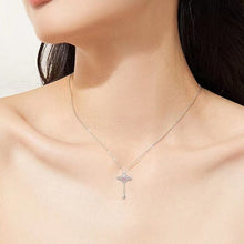 Ladda upp bild till gallerivisning, Rosa Ànglavingar halsband