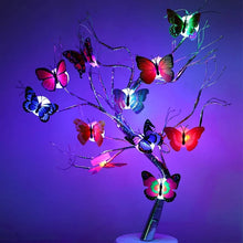 Ladda upp bild till gallerivisning, 3D LED Butterfly Decoration Night Light
