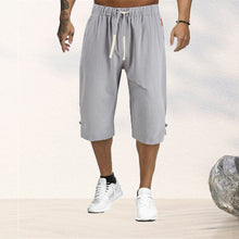 Ladda upp bild till gallerivisning, Fempunktsshorts i bomull och linne