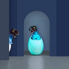 Ladda upp bild till gallerivisning, Nattlampa med dinosaurieägg