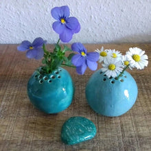 Ladda upp bild till gallerivisning, Harts handgjord vas blomma sten bordsdekor