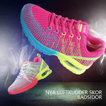 Ladda upp bild till gallerivisning, Kvinnamode Flerfärgad andningsbar Bekväm atletisk sportskor Sneakers Löparskor
