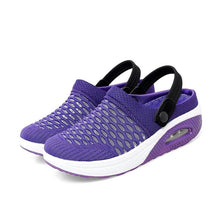 Ladda upp bild till gallerivisning, Luftiga damskor avslappnade luftkudde slip-on skor