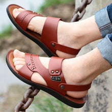 Ladda upp bild till gallerivisning, Casual strandsandaler i mjuk sula för män