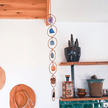 Ladda upp bild till gallerivisning, Råkristall 7 Chakra Ädelstensväggdekor