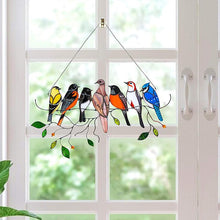 Ladda upp bild till gallerivisning, Färgglada fåglar | Hängande dekoration | 🎁🎄julklapp🐦