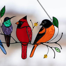 Ladda upp bild till gallerivisning, Färgglada fåglar | Hängande dekoration | 🎁🎄julklapp🐦