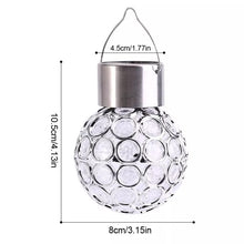 Ladda upp bild till gallerivisning, Vattentät Utomhuslykta med Solcells-laddning