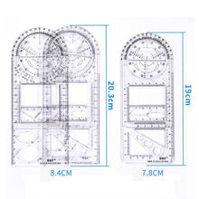 Ladda upp bild till gallerivisning, Multifunktionell geometrisk linjal