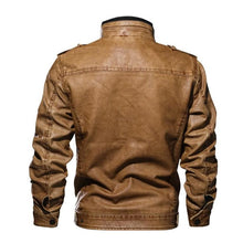 Ladda upp bild till gallerivisning, Rodeo skinnjacka i vintagestil