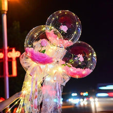 Ladda upp bild till gallerivisning, LED-ljusballongbukett