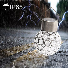 Ladda upp bild till gallerivisning, Vattentät Utomhuslykta med Solcells-laddning