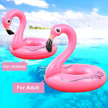Ladda upp bild till gallerivisning, Uppblåsbar Flamingo Badring