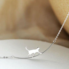 Ladda upp bild till gallerivisning, Cute walking cat halsband