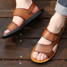 Ladda upp bild till gallerivisning, Casual strandsandaler i mjuk sula för män