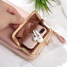 Ladda upp bild till gallerivisning, Telefonväska för kvinnor enfärgad crossbody-väska