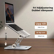 Ladda upp bild till gallerivisning, Roterande bärbar datorhållare i aluminiumlegering