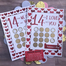 Ladda upp bild till gallerivisning, Alla hjÀrtans Scratch Off-tryck