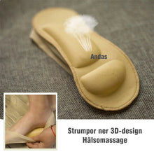 Ladda upp bild till gallerivisning, 3D fotmassage vadderade dam osynliga strumpor